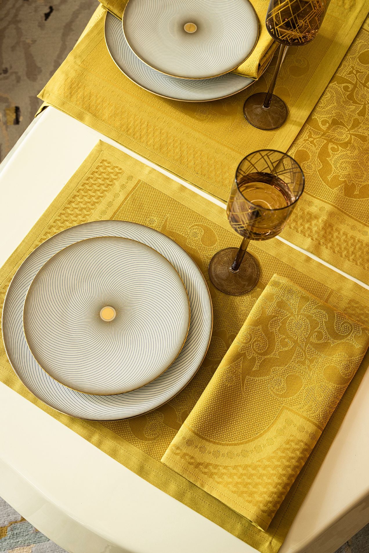 Palais Venitien - Cotton Tablecloth, Placemats, Napkins & Runners