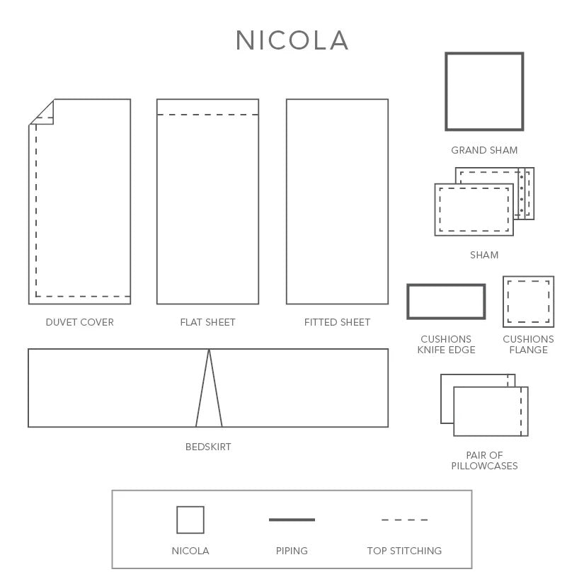Nicola Linen Sheet Sets