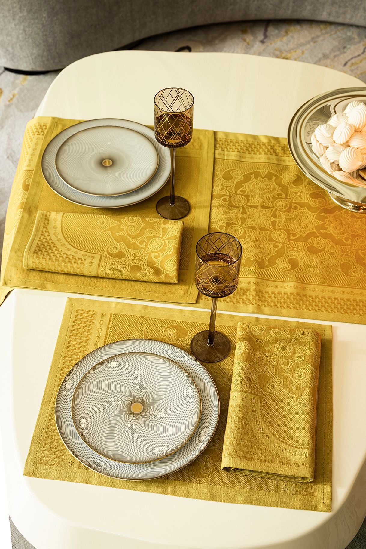 Palais Venitien - Cotton Tablecloth, Placemats, Napkins & Runners