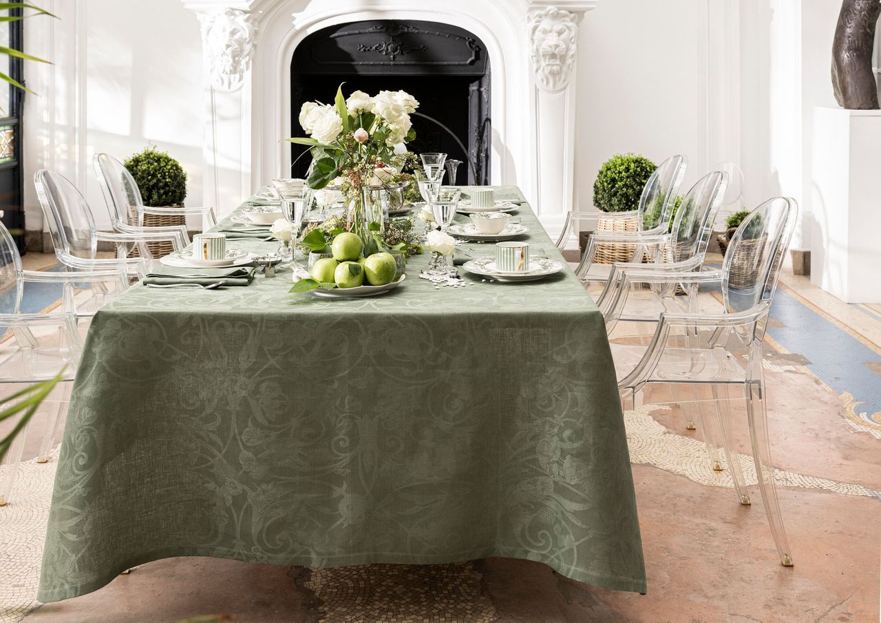 Tivoli - Linen Tablecloth, Runner, Placemats & Napkins