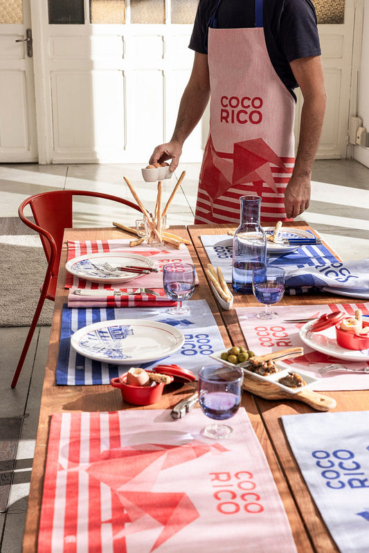 Coco-Rico - Cotton Placemats & Napkins