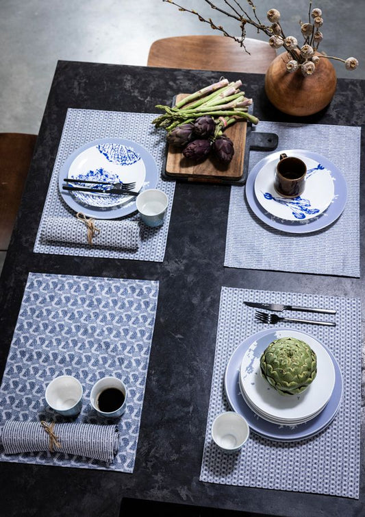 Empreintes Rayures - Coated Placemats