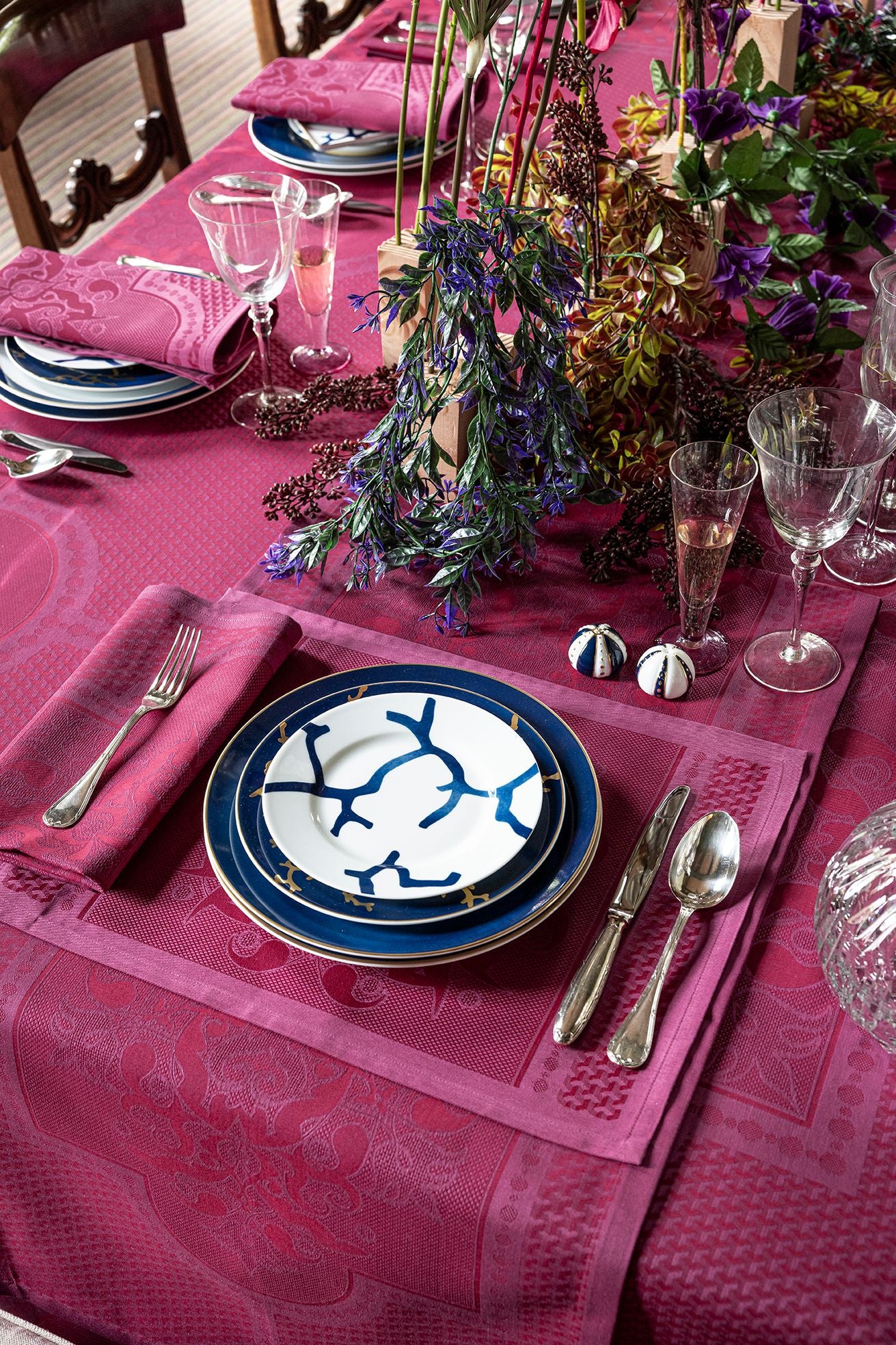 Palais Venitien - Cotton Tablecloth, Placemats, Napkins & Runners
