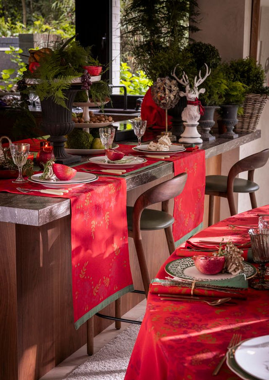 2025 Holiday Collection Féerie - Cotton Tablecloths, Placemats, Napkins & Runners