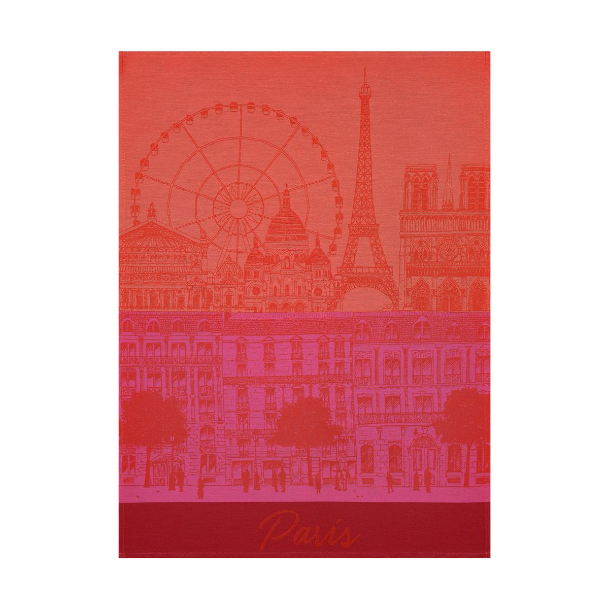 Paris Panorama - Cotton Tea Towel