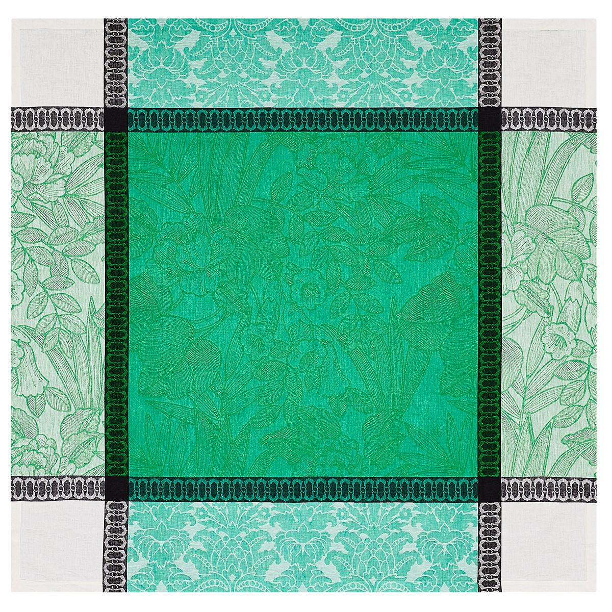 Escapade Tropicale - Linen Tablecloth, Placemats, Napkins & Runner
