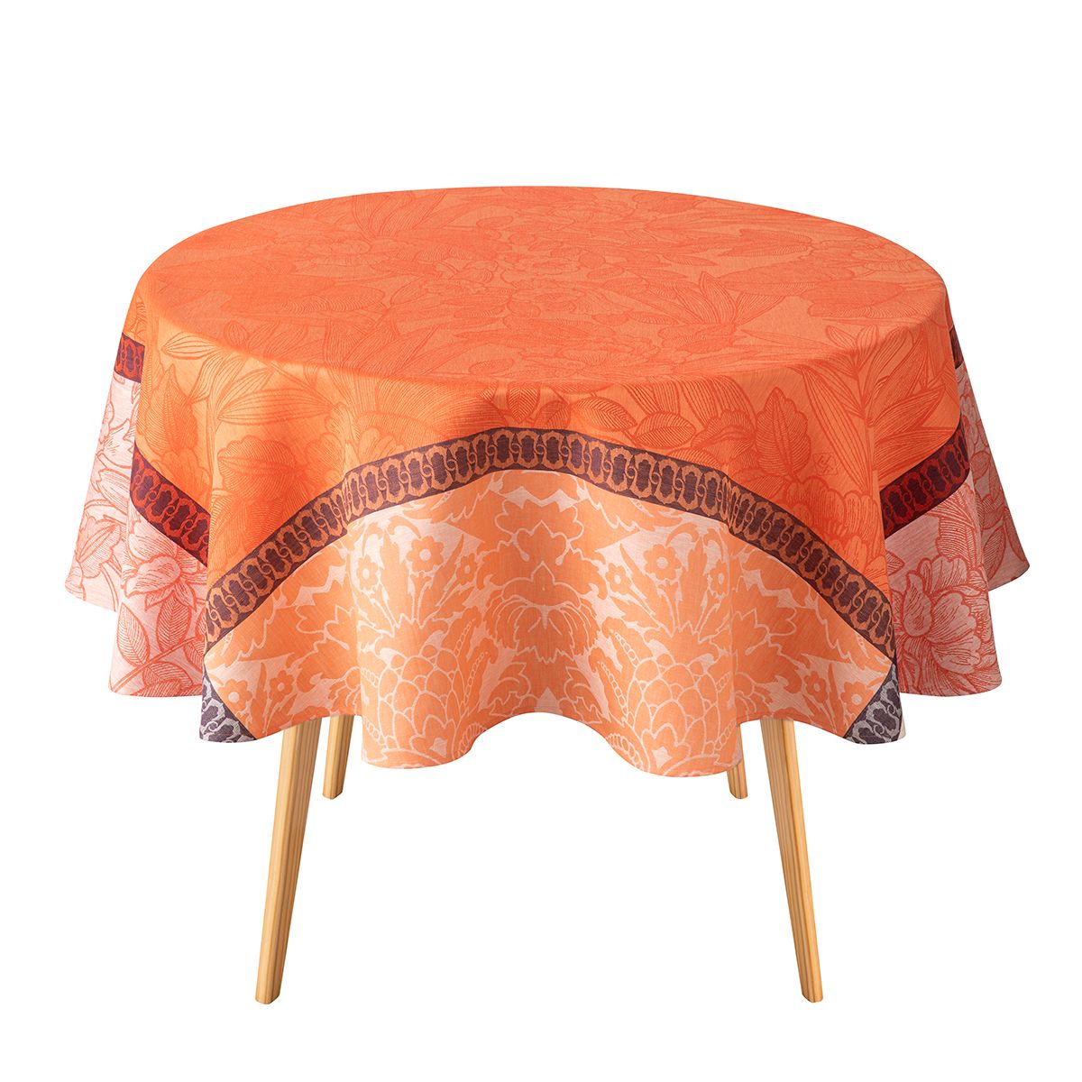 Escapade Tropicale - Linen Tablecloth, Placemats, Napkins & Runner