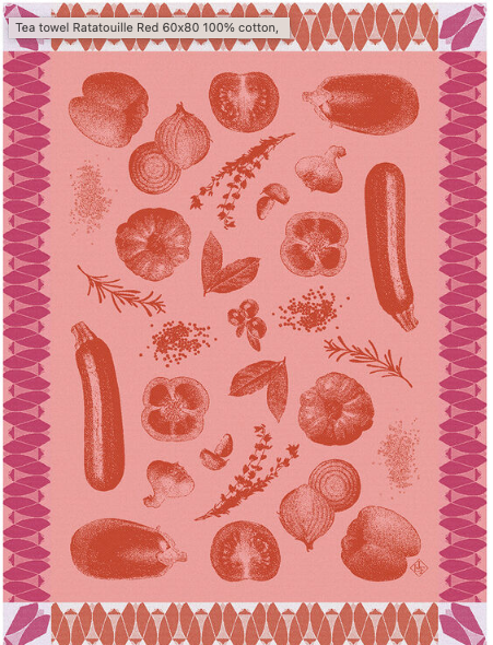 Ratatouille - Cotton Tea Towel