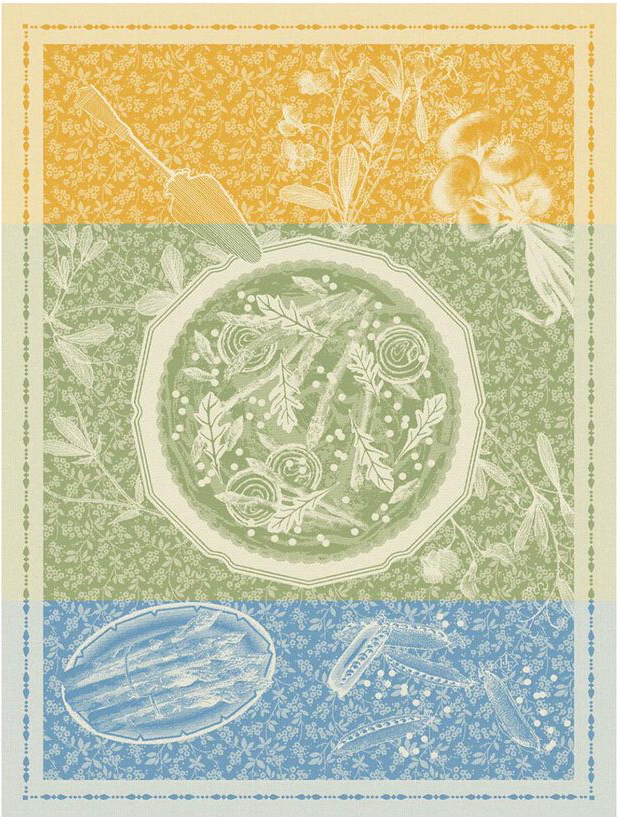 Tarte Printaniere - Cotton Tea Towel