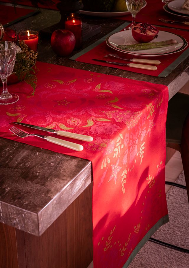 2025 Holiday Collection Féerie - Cotton Tablecloths, Placemats, Napkins & Runners