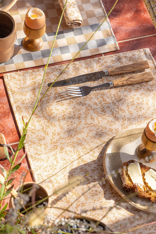 Champêtre - Coated Cotton Placemats & Napkins