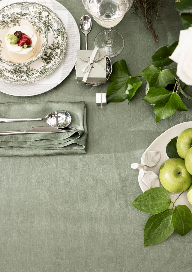 Tivoli - Linen Tablecloth, Runner, Placemats & Napkins