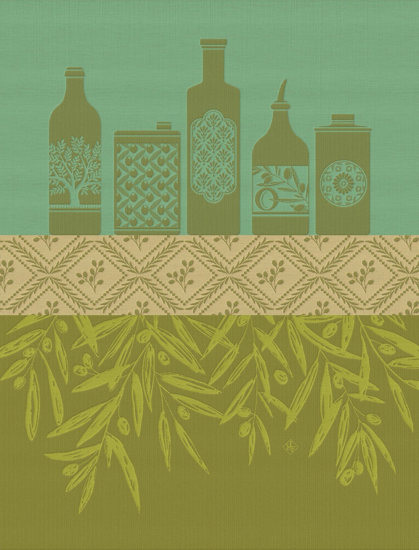 Huiles Provençales - Cotton Tea Towel
