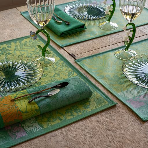 Coated Cottage Tablecloths & Placemats