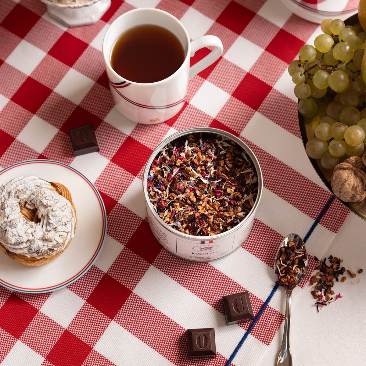 Bistrot Français - Cotton Tablecloth, Placemats, Napkins & Runner