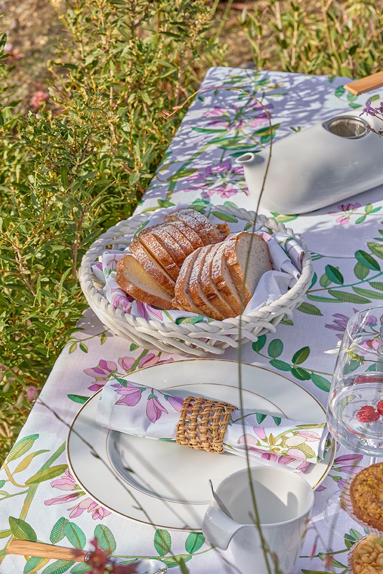 Pois de Senteur - Linen/Cotton Tablecloths, Napkins & Runners
