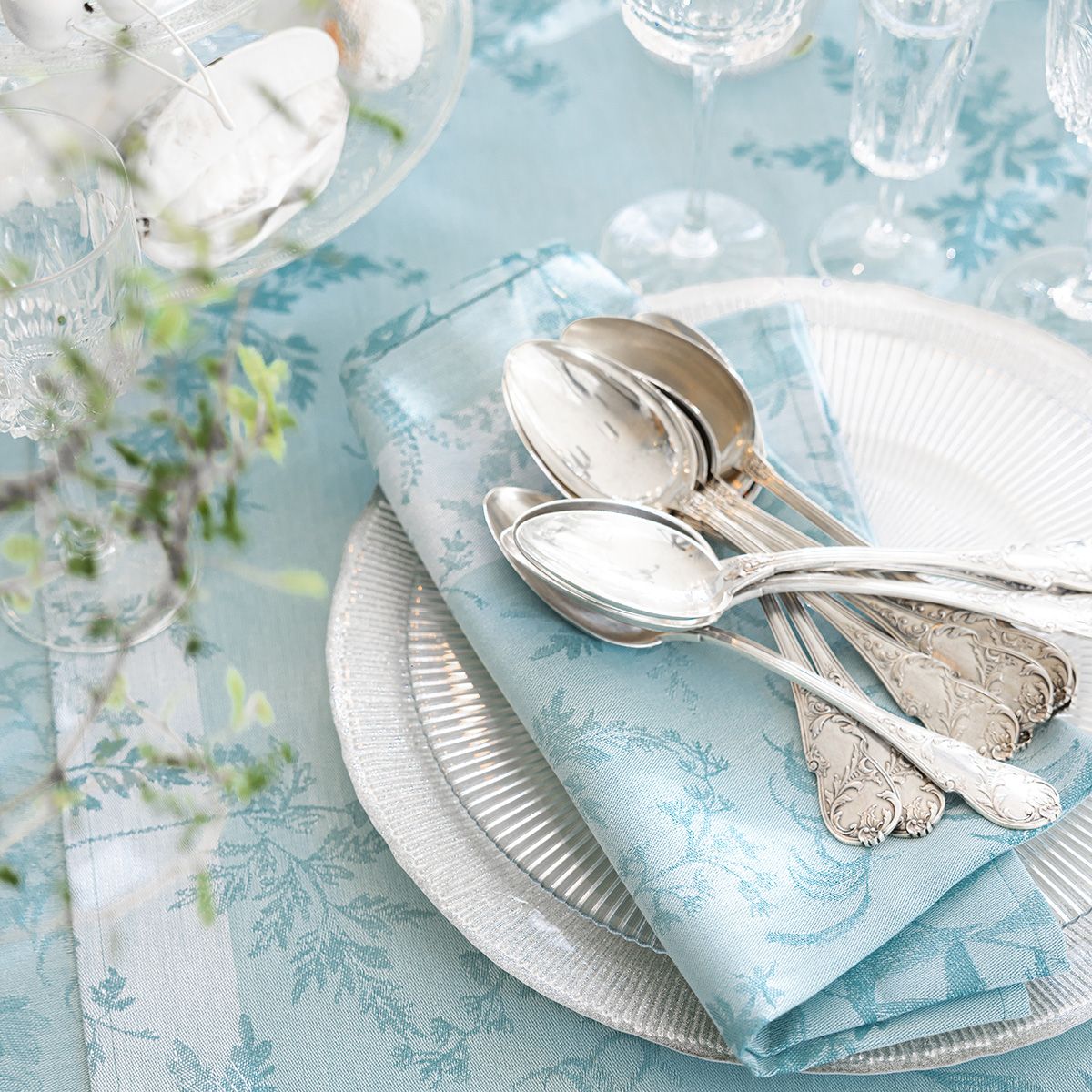 Jardin d'Eden - Tablecloth, Placemats, Napkins & Runner