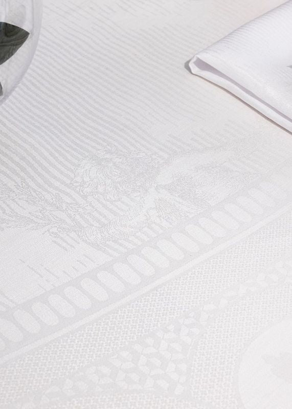 Evasion Céleste - Linen Tablecloth, Placemats, Napkins & Runner