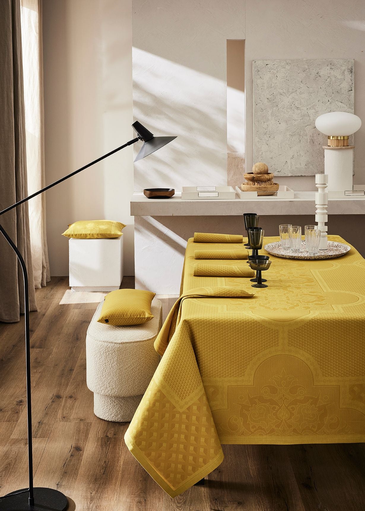 Palais Venitien - Cotton Tablecloth, Placemats, Napkins & Runners