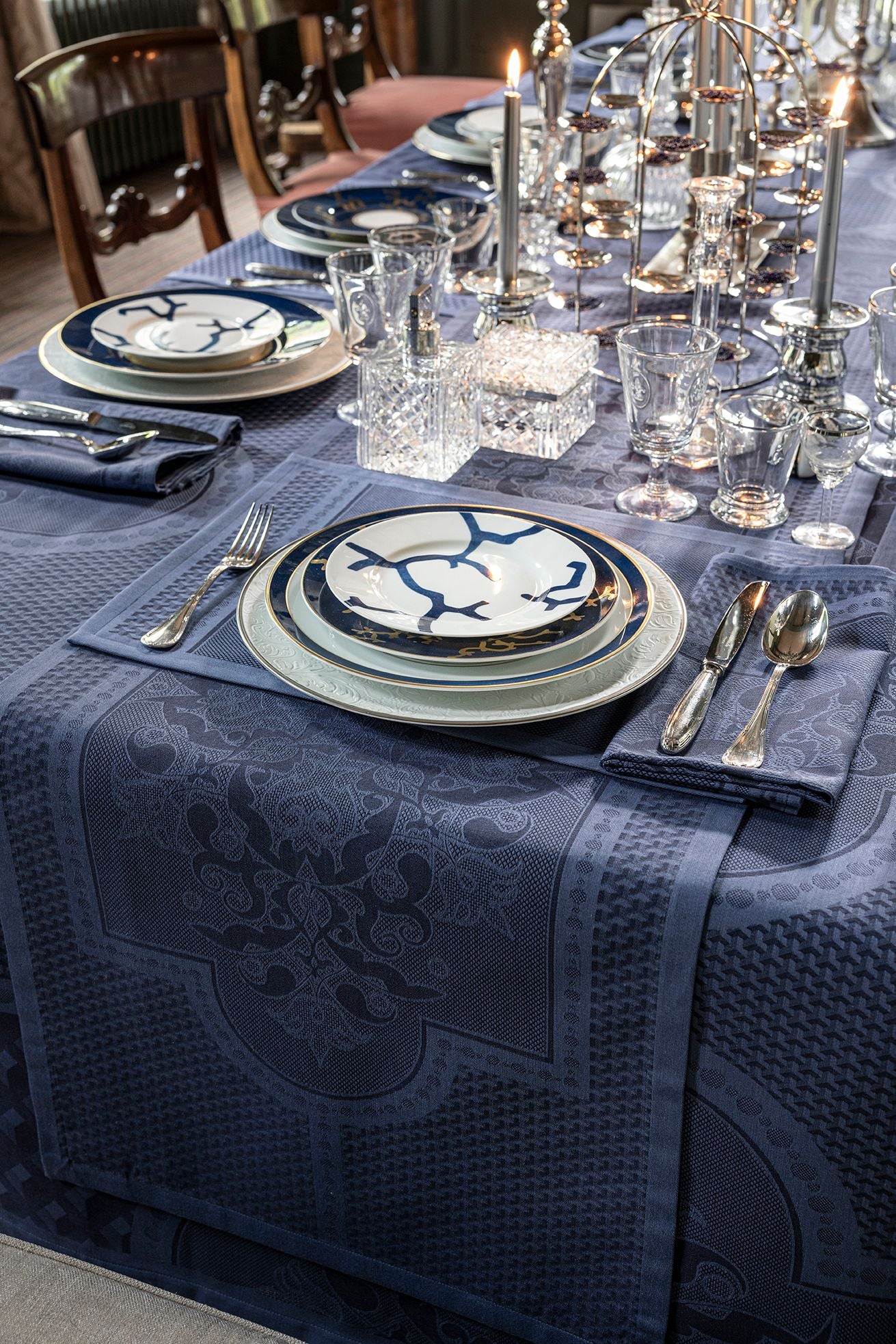 Palais Venitien - Cotton Tablecloth, Placemats, Napkins & Runners