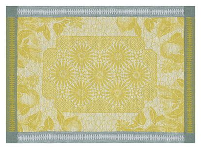 Jardin D'Orient - Linen Tablecloth, Placemats, Napkins & Runners