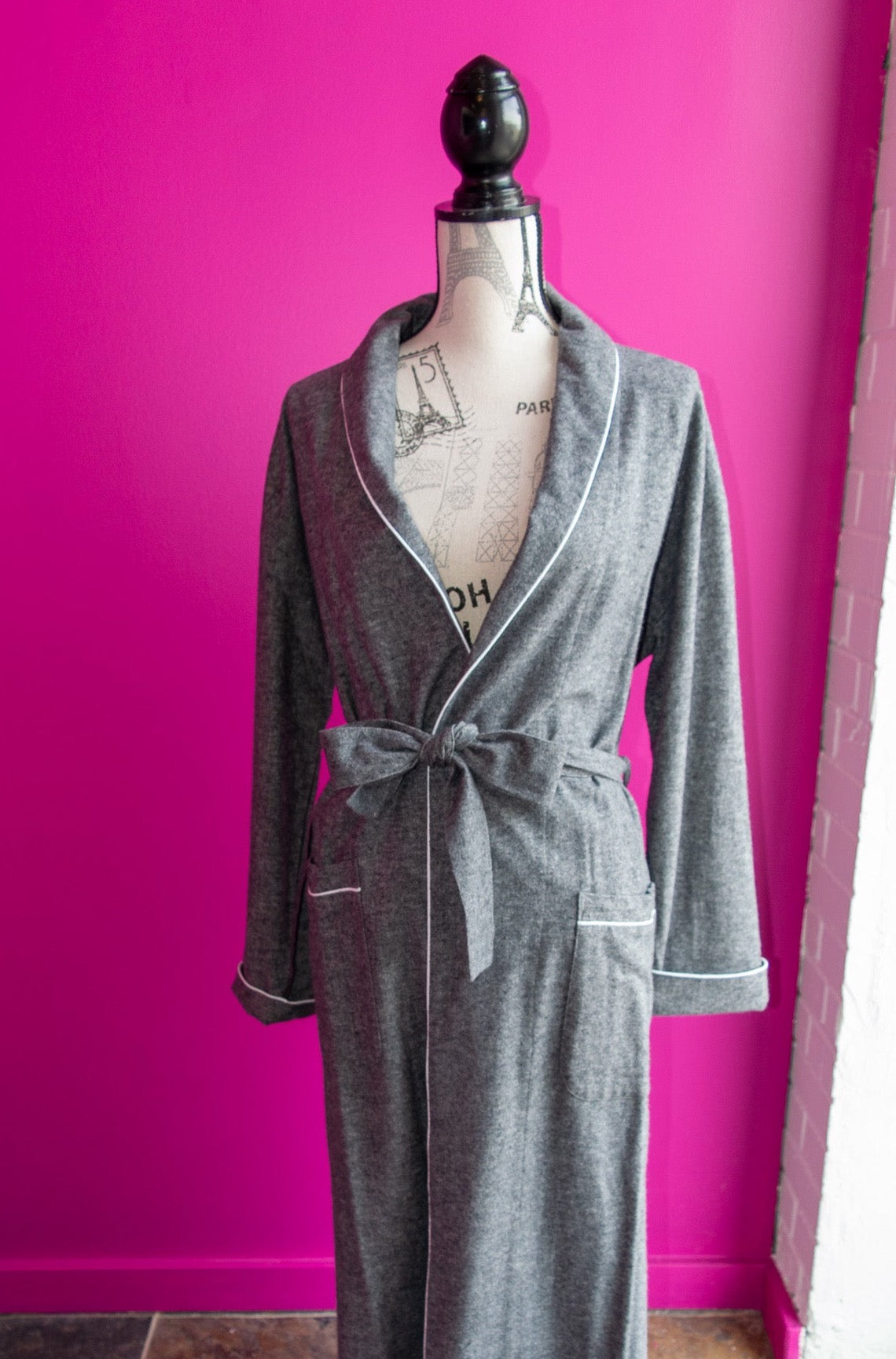 Luxurious Cotton Flannel Robe