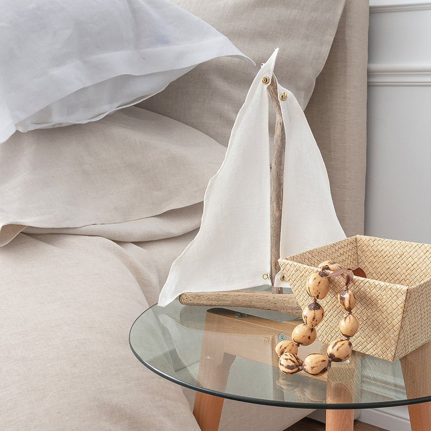 Nicola Linen Duvet Covers, Shams & Sheet Sets