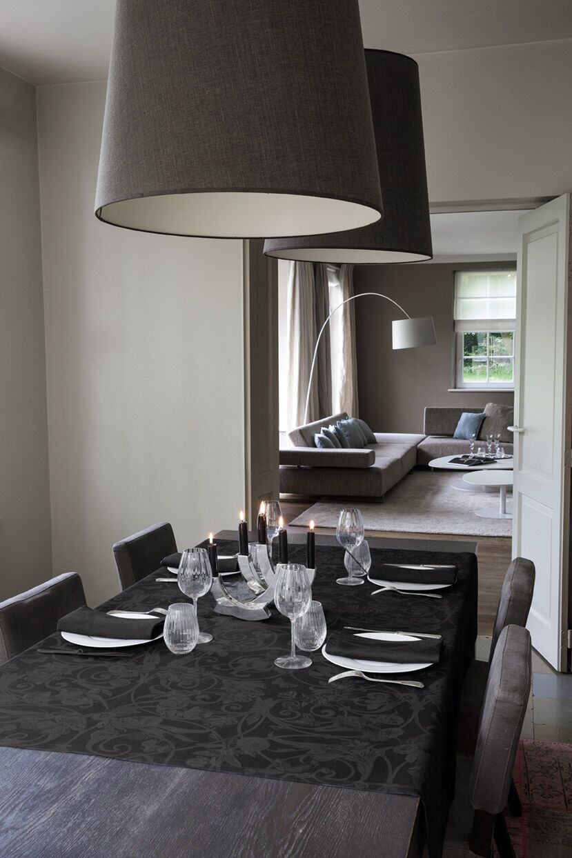 Tivoli - Linen Tablecloth, Runner, Placemats & Napkins