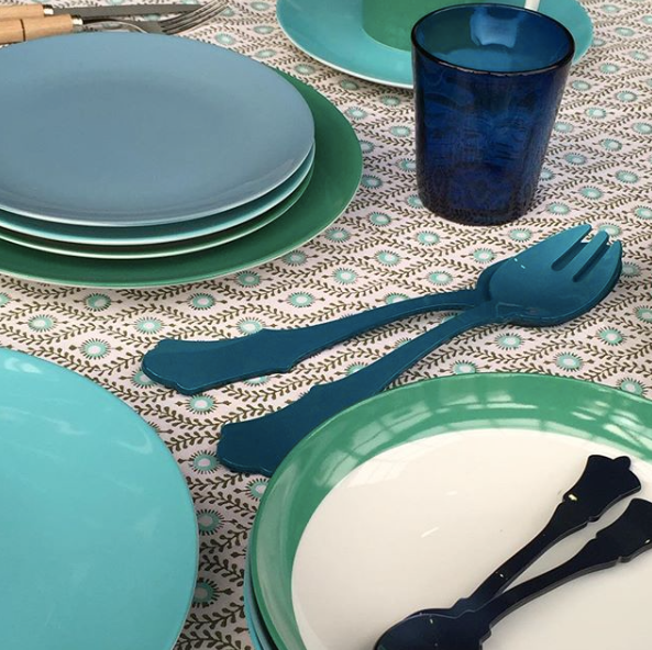 Old Fashioned Salad Servers