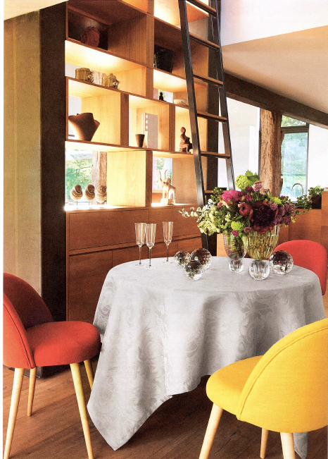 Tivoli - Linen Tablecloth, Runner, Placemats & Napkins