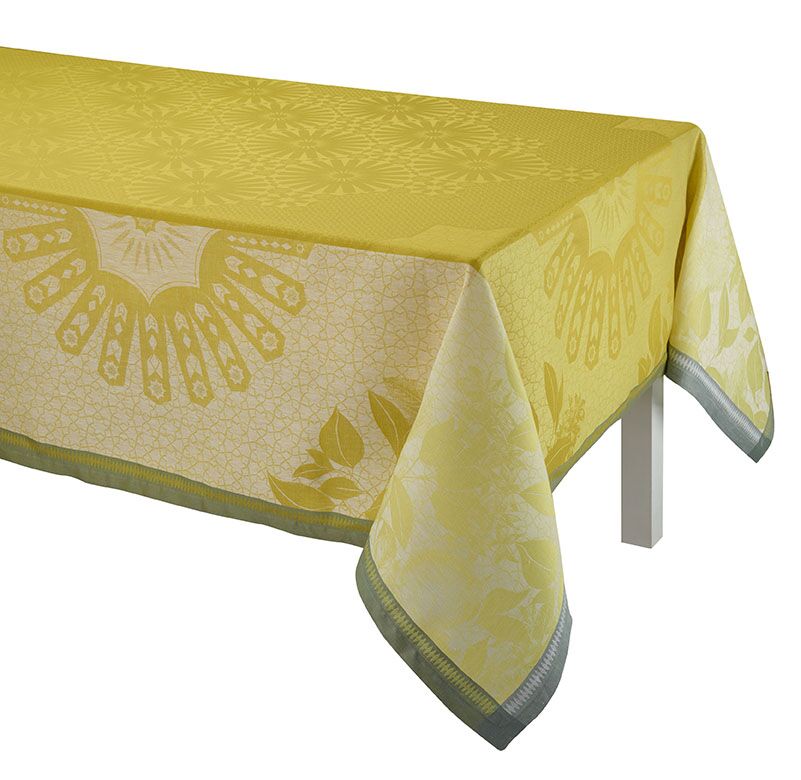 Jardin D'Orient - Linen Tablecloth, Placemats, Napkins & Runners