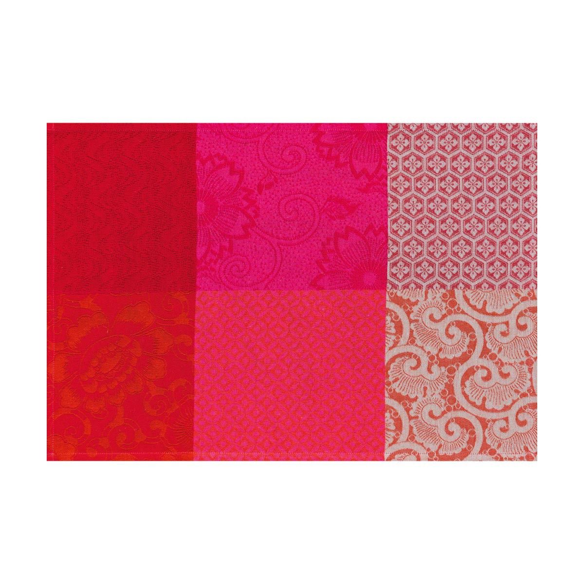 Fleurs de Kyoto Coated Tablecloth, Placemats & Napkins