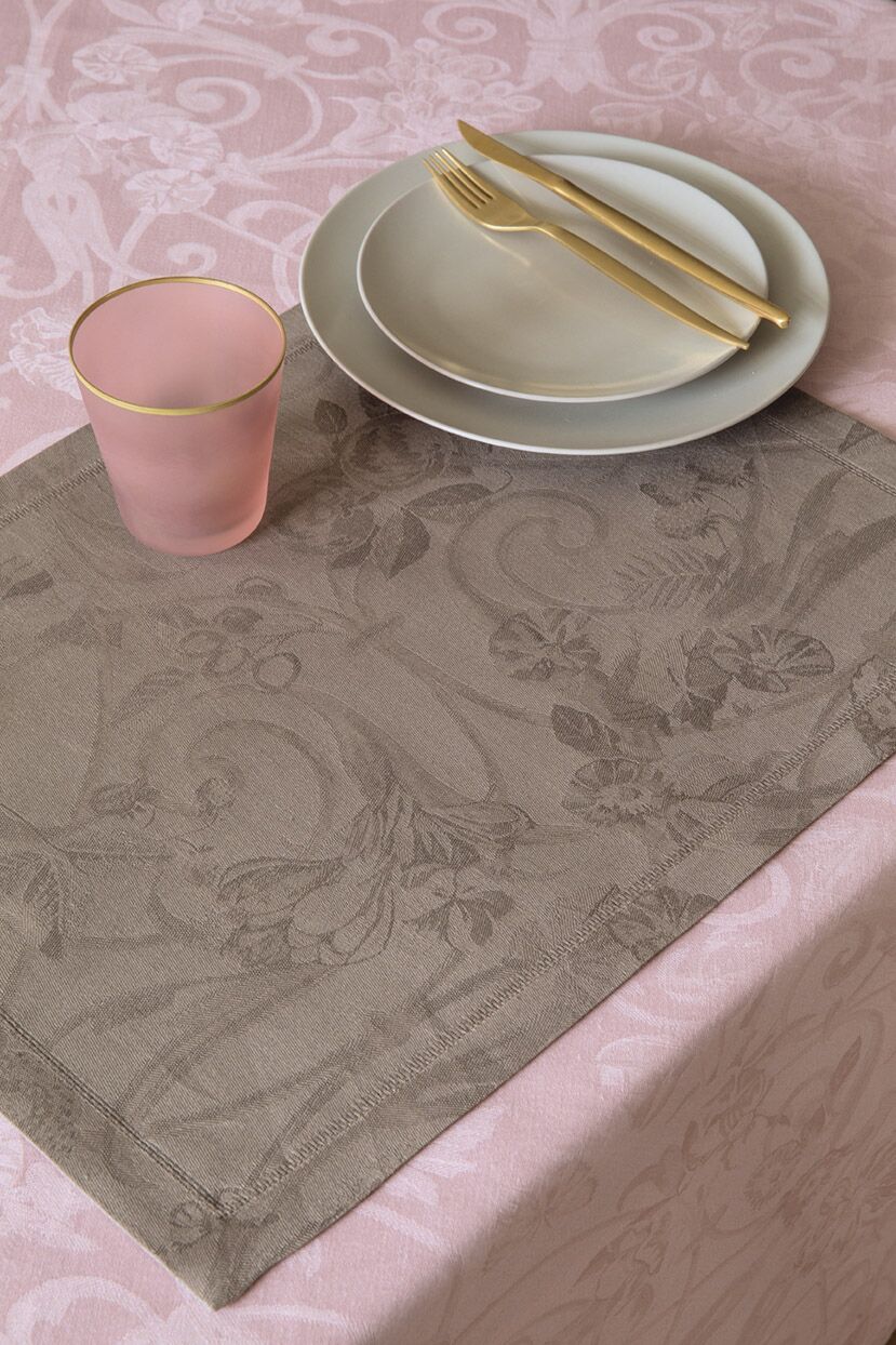 Tivoli - Linen Tablecloth, Runner, Placemats & Napkins