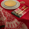 Red Lumieres d'Etoiles Tablecloths, Placemats, Napkins & Runner
