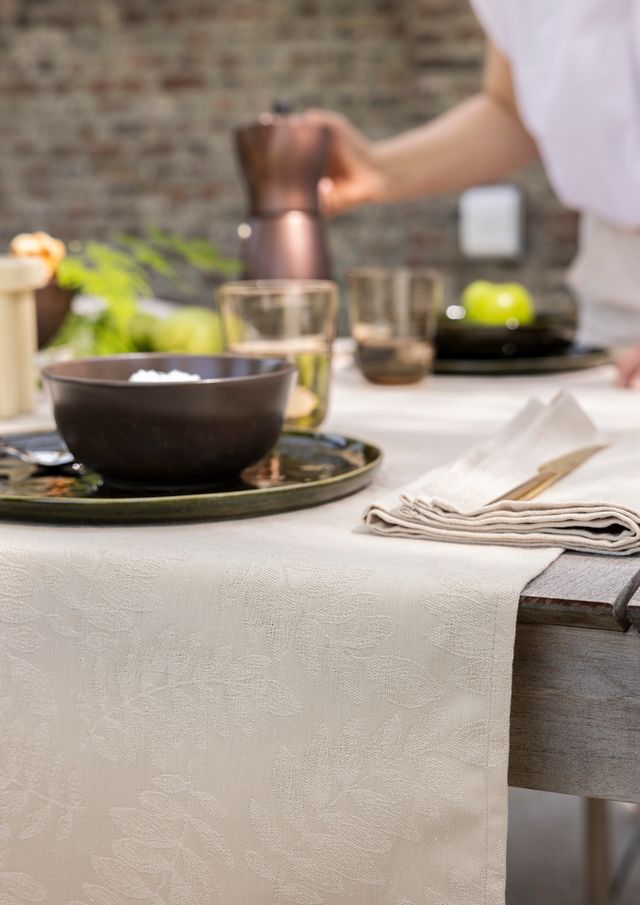 Vegetal Mood - Coated Cotton Tablecloths & Placemats