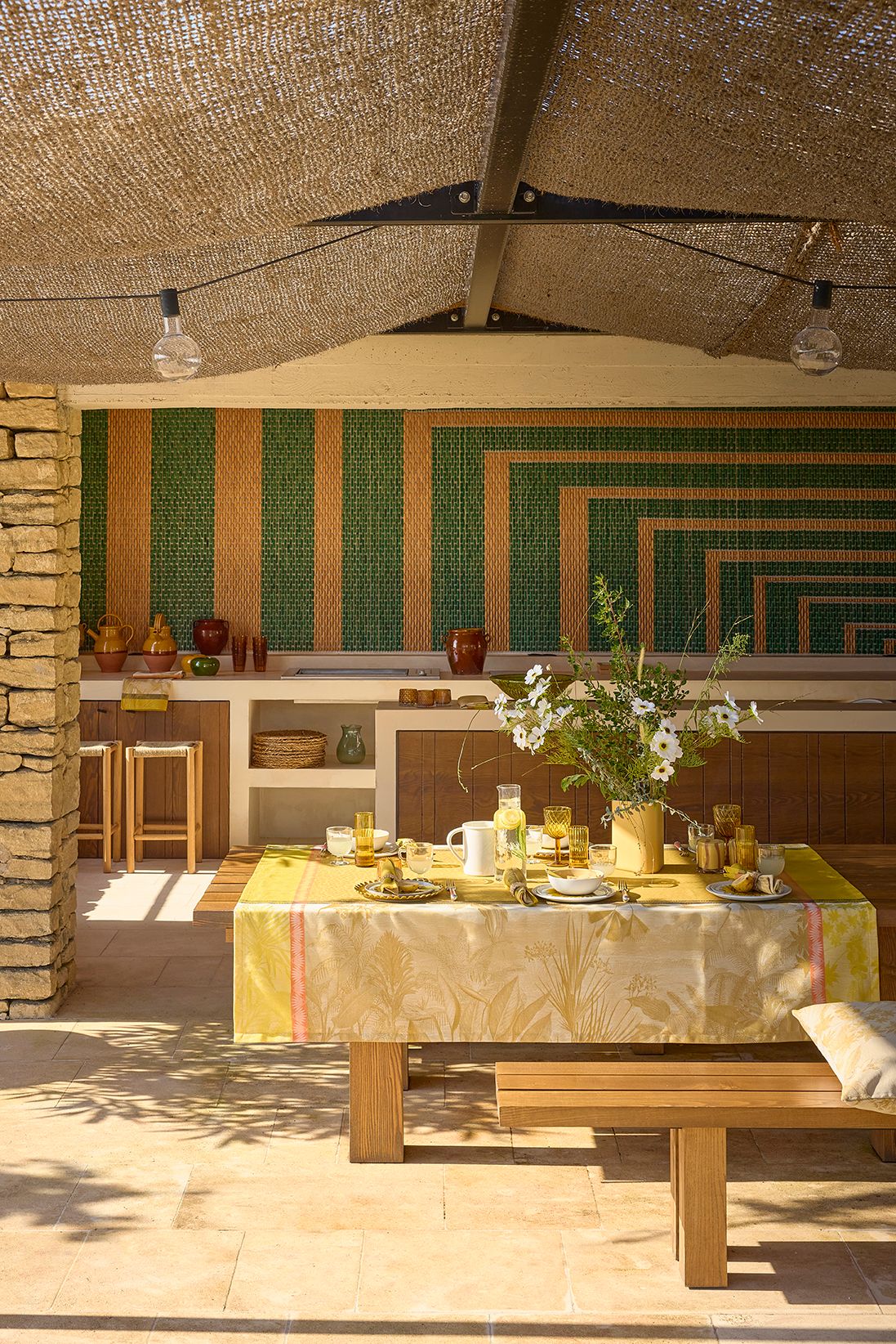 Sinharaja - Cotton Tablecloth, Placemats, Napkins & Runners