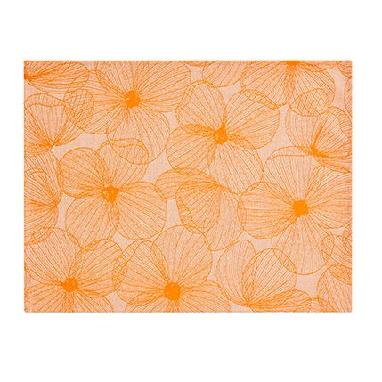 A la Carte Fleurs Papillons Coated Placemats (Set of 4)