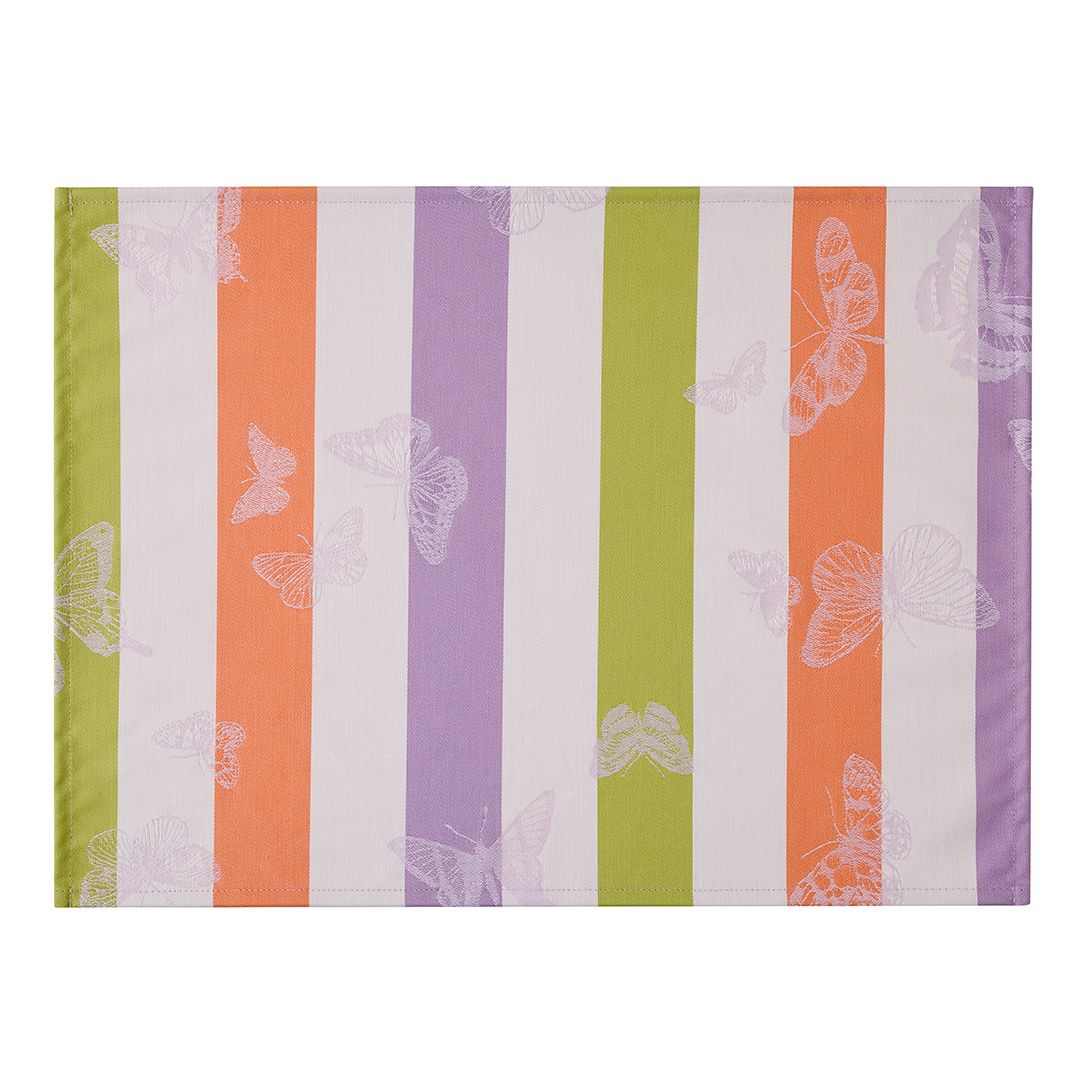 Bal des Papillons - Coated Cotton Tablecloths & Placemats