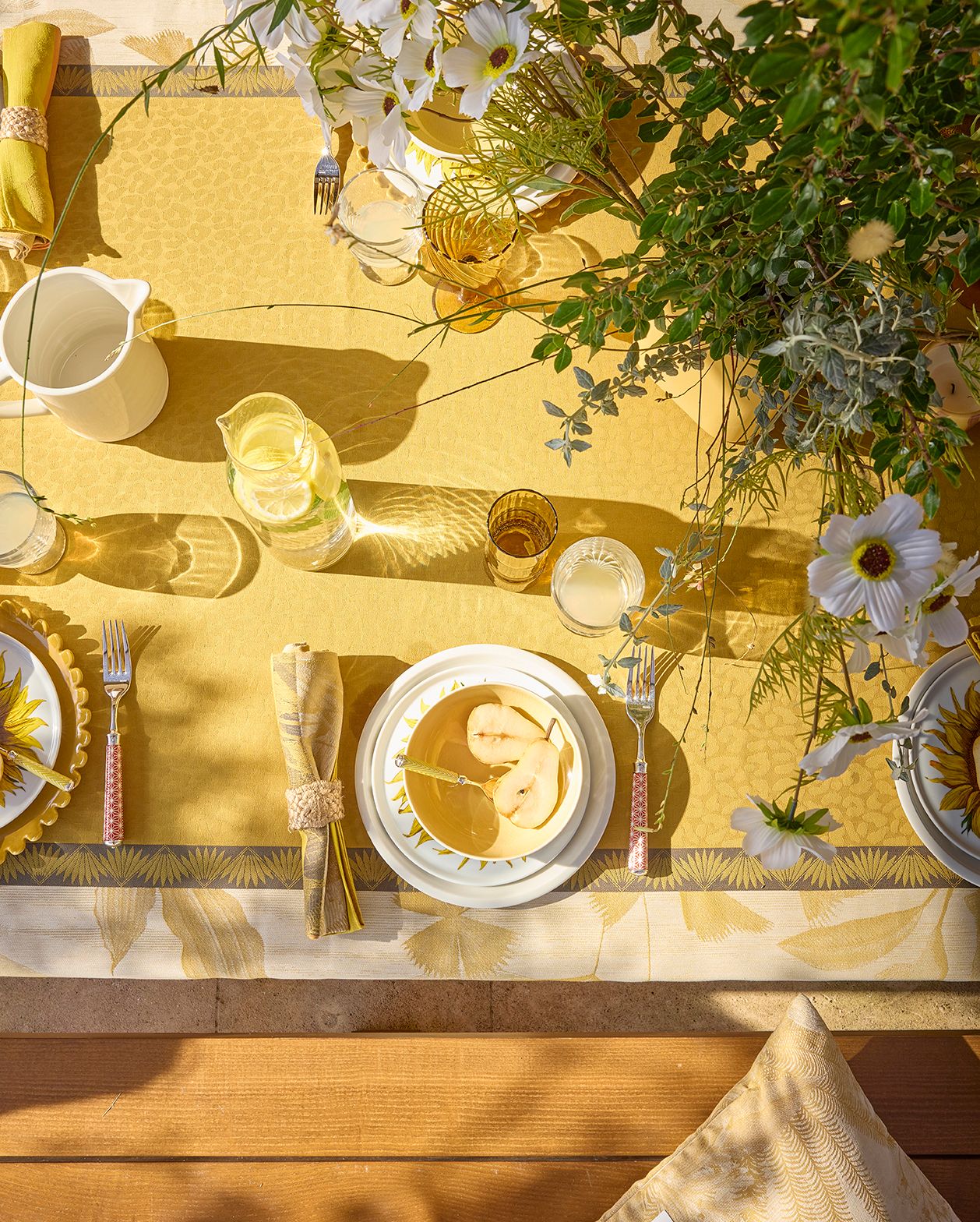 Sinharaja - Cotton Tablecloth, Placemats, Napkins & Runners