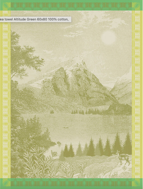 Altitude - Cotton Tea Towel