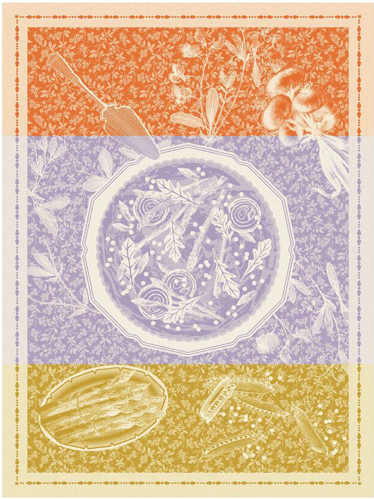 Tarte Printaniere - Cotton Tea Towel