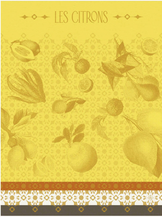 La Beauté du Zeste - Cotton Tea Towel