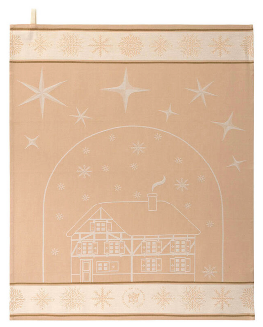 Noel au Chalet - Cotton Tea Towel (Holiday Collection)