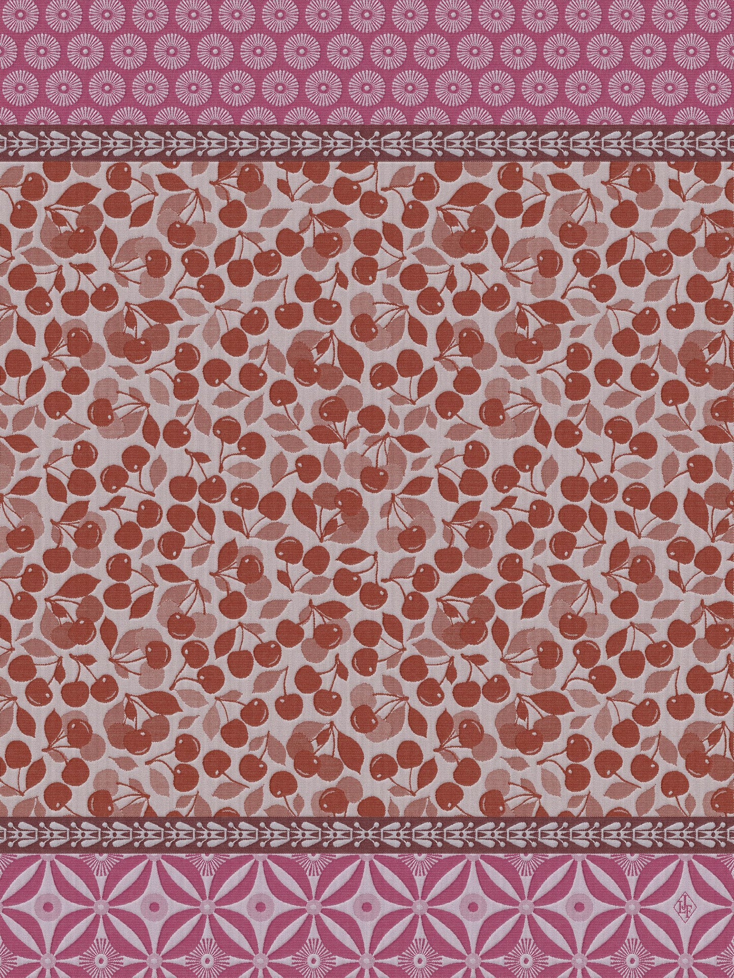 Cerises - Cotton Tea Towel