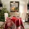 Red Lumieres d'Etoiles Tablecloths, Placemats, Napkins & Runner