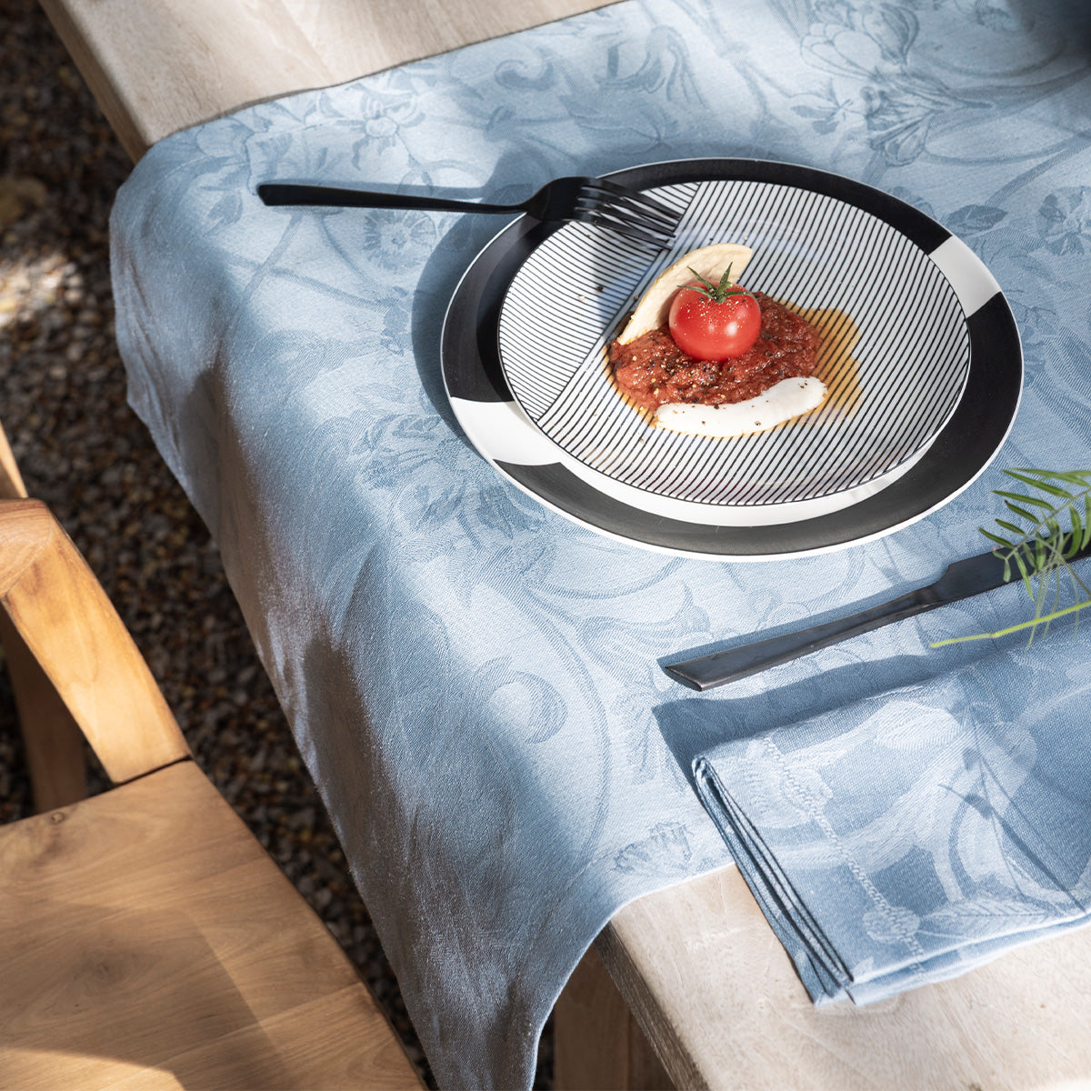 Tivoli - Linen Tablecloth, Runner, Placemats & Napkins