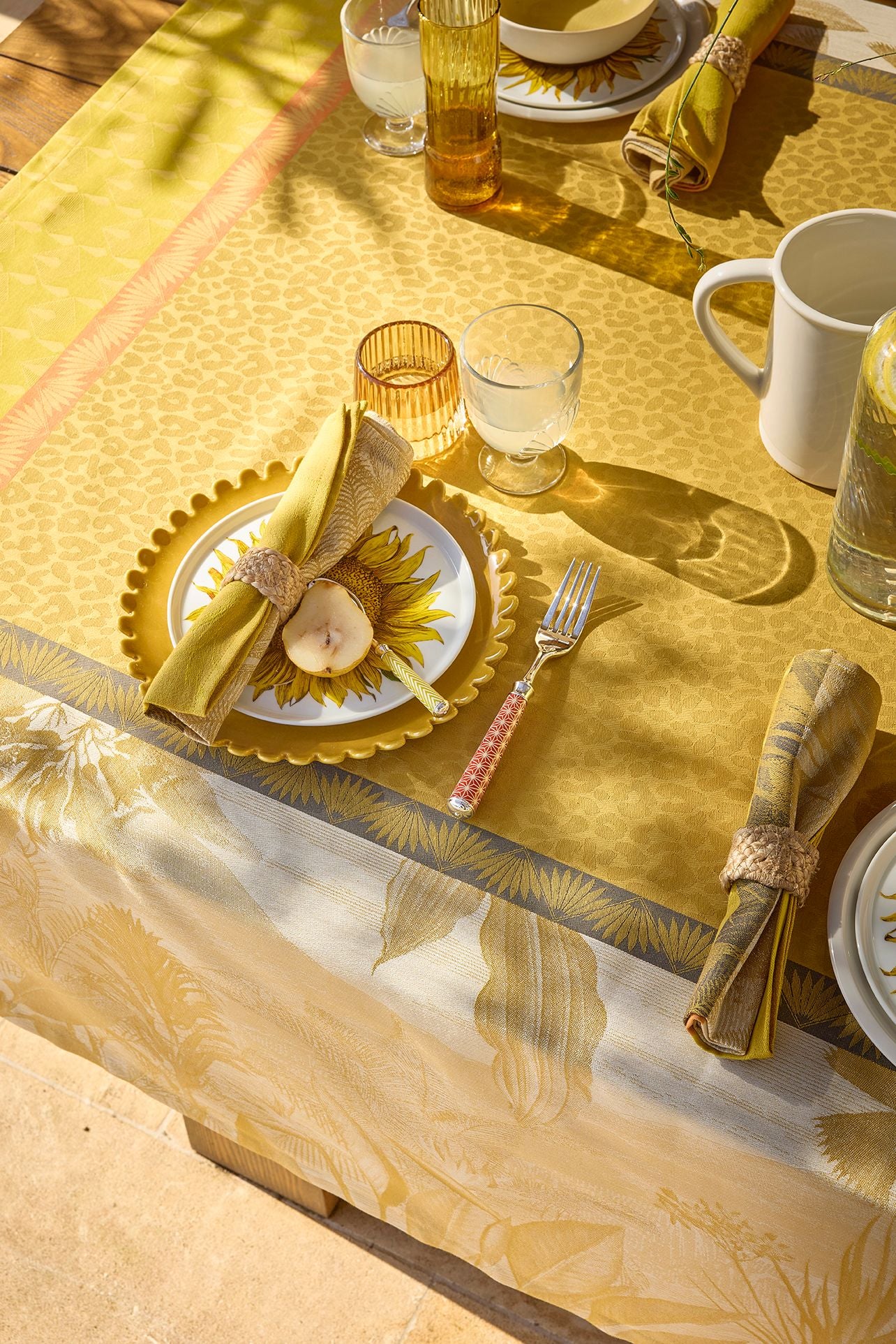 Sinharaja - Cotton Tablecloth, Placemats, Napkins & Runners