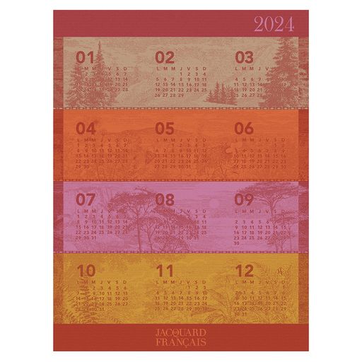2024 Calendar Tea Towel - Limited Edition