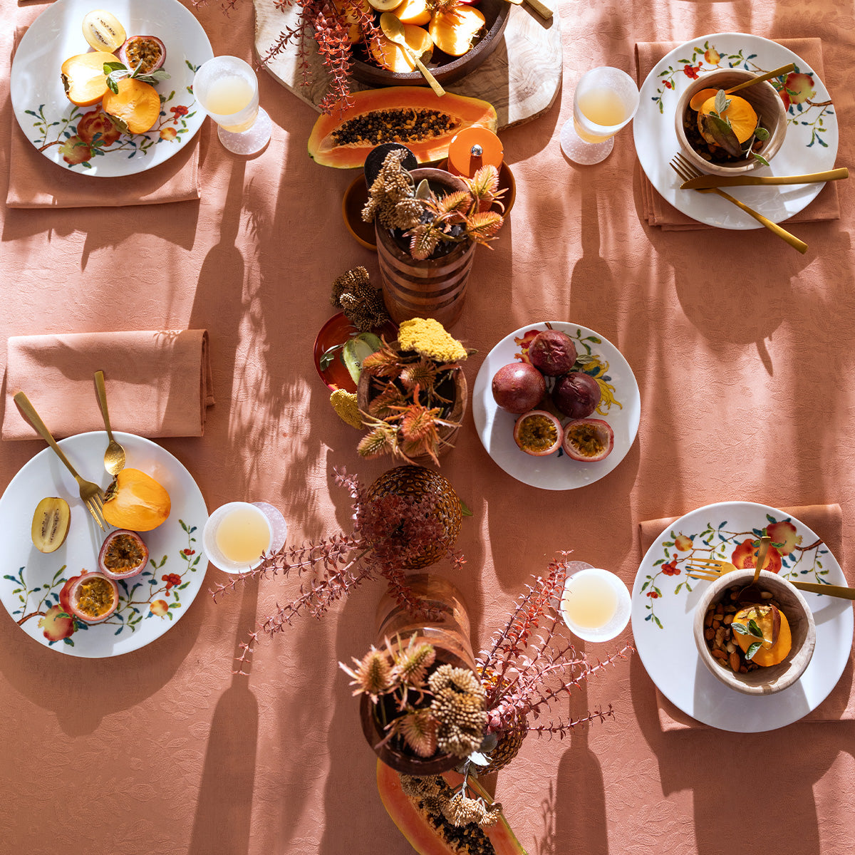 Vegetal Mood - Cotton Tablecloths, Napkins & Runners