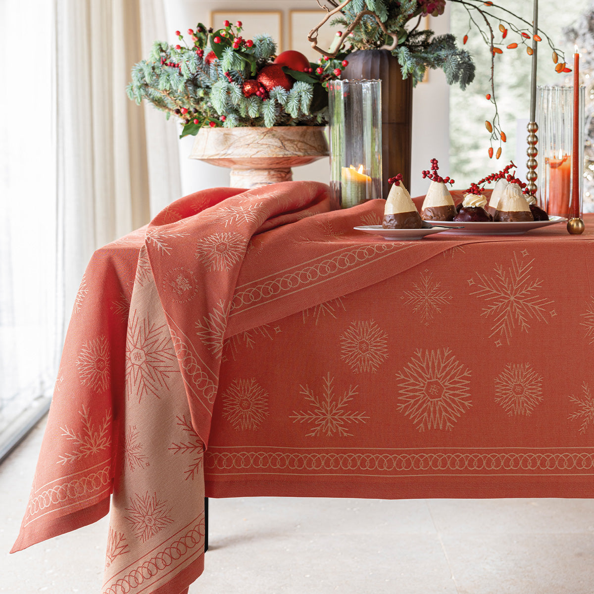 Ciel Étoilé - Cotton Tablecloths, Napkins, Placemats & Runners
